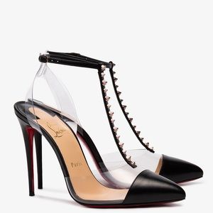 Christian Louboutin ‘Nosy Spikes’ 100 mm in Black